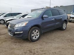 Salvage cars for sale from Copart Woodhaven, MI: 2014 Chevrolet Traverse LT