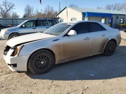 Salvage cars for sale from Copart Wichita, KS: 2010 Cadillac CTS Luxury Collection