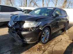 Lincoln salvage cars for sale: 2016 Lincoln MKX Reserve