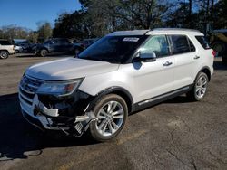 Salvage cars for sale at Eight Mile, AL auction: 2018 Ford Explorer Limited
