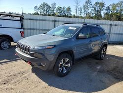 Jeep Cherokee salvage cars for sale: 2015 Jeep Cherokee Trailhawk