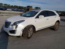 Salvage cars for sale at Dunn, NC auction: 2017 Cadillac XT5 Luxury