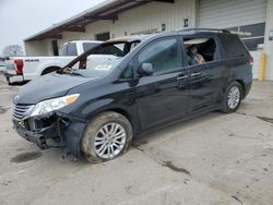 Salvage cars for sale at Dyer, IN auction: 2014 Toyota Sienna XLE