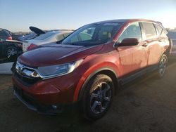 Salvage cars for sale at Elgin, IL auction: 2017 Honda CR-V EX