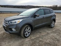 Vehiculos salvage en venta de Copart Chatham, VA: 2017 Ford Escape Titanium