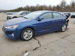 Salvage cars for sale at Brookhaven, NY auction: 2020 Hyundai Elantra SEL