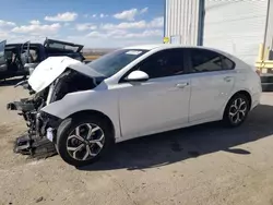 Salvage cars for sale from Copart Albuquerque, NM: 2021 KIA Forte FE