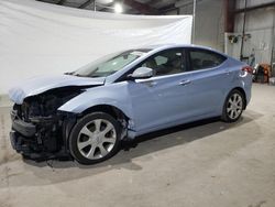 Salvage cars for sale at North Billerica, MA auction: 2012 Hyundai Elantra GLS