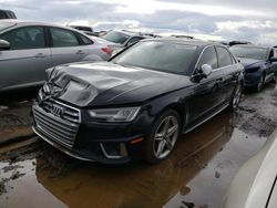 Audi S4 Premium salvage cars for sale: 2019 Audi S4 Premium