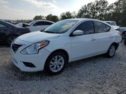 Salvage cars for sale from Copart Houston, TX: 2018 Nissan Versa S