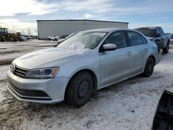 Salvage cars for sale at Rocky View County, AB auction: 2015 Volkswagen Jetta Base