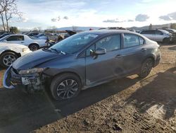 Vehiculos salvage en venta de Copart San Martin, CA: 2013 Honda Civic EXL