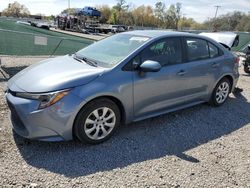 Toyota Corolla LE salvage cars for sale: 2020 Toyota Corolla LE