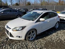 Ford Focus Titanium salvage cars for sale: 2012 Ford Focus Titanium