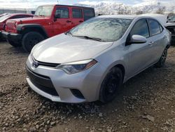 Salvage cars for sale from Copart Magna, UT: 2015 Toyota Corolla L