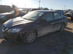 Salvage cars for sale at Greenwood, NE auction: 2017 Nissan Sentra S