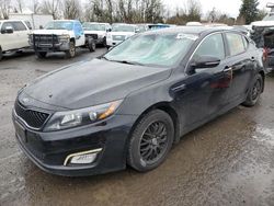 Salvage cars for sale at Portland, OR auction: 2015 KIA Optima LX