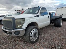 Salvage trucks for sale at Phoenix, AZ auction: 2012 Ford F550 Super Duty