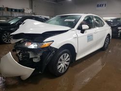 Salvage cars for sale at Elgin, IL auction: 2020 Toyota Camry LE