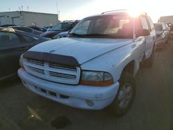 Salvage cars for sale from Copart Martinez, CA: 2001 Dodge Durango