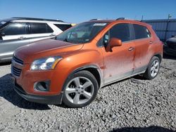 Salvage cars for sale at Cahokia Heights, IL auction: 2016 Chevrolet Trax LTZ