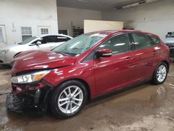 Salvage cars for sale from Copart Davison, MI: 2016 Ford Focus SE