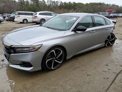 Salvage cars for sale at Seaford, DE auction: 2022 Honda Accord Sport SE