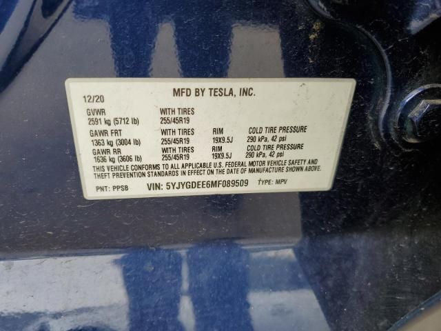 2021 Tesla Model Y