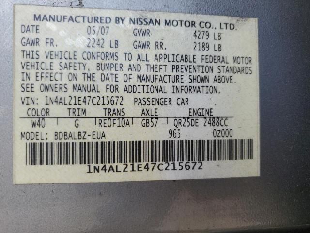 2007 Nissan Altima 2.5