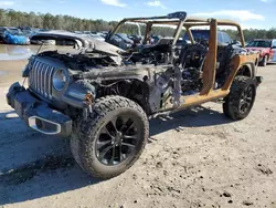 Salvage cars for sale at Harleyville, SC auction: 2021 Jeep Wrangler Unlimited Sahara 4XE