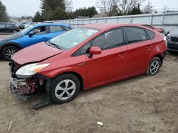 Salvage cars for sale from Copart Finksburg, MD: 2013 Toyota Prius