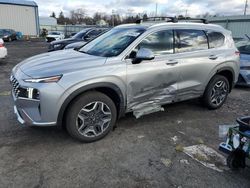 Salvage cars for sale at Pennsburg, PA auction: 2022 Hyundai Santa FE Limited