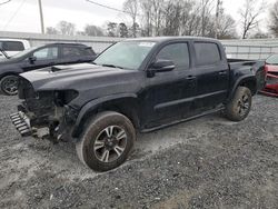 Toyota Tacoma salvage cars for sale: 2017 Toyota Tacoma Double Cab