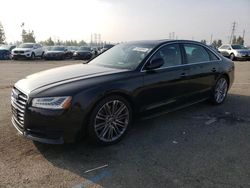 Audi A8 salvage cars for sale: 2017 Audi A8 L Quattro