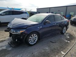 Salvage cars for sale from Copart Arcadia, FL: 2017 KIA Optima EX