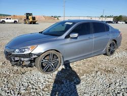 Salvage cars for sale at Tifton, GA auction: 2017 Honda Accord Sport Special Edition