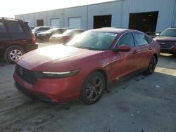 Salvage cars for sale at Jacksonville, FL auction: 2023 Honda Accord EX