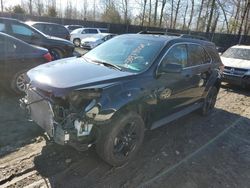 Salvage cars for sale from Copart Waldorf, MD: 2017 Chevrolet Equinox LT