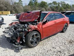 Vehiculos salvage en venta de Copart Houston, TX: 2021 Hyundai Elantra N Line