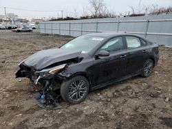 KIA salvage cars for sale: 2022 KIA Forte GT Line