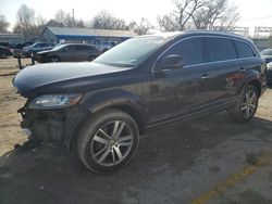 Salvage cars for sale from Copart Wichita, KS: 2014 Audi Q7 Premium Plus