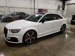 Salvage cars for sale at Avon, MN auction: 2020 Audi RS3