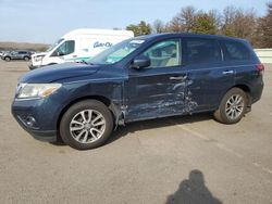 Salvage cars for sale at Brookhaven, NY auction: 2013 Nissan Pathfinder S