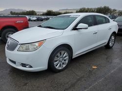 Salvage cars for sale at Las Vegas, NV auction: 2012 Buick Lacrosse