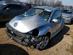 Salvage cars for sale at Cahokia Heights, IL auction: 2005 Volkswagen New Beetle GL