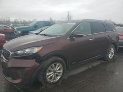 KIA Sorento L salvage cars for sale: 2019 KIA Sorento L