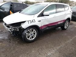 Salvage cars for sale from Copart Las Vegas, NV: 2017 Ford Escape SE