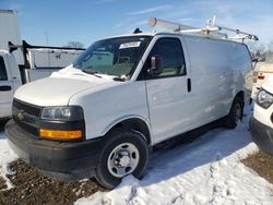 Salvage trucks for sale at Cicero, IN auction: 2018 Chevrolet Express G2500