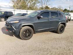 Salvage cars for sale from Copart Newton, AL: 2017 Jeep Cherokee Trailhawk