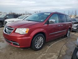 Salvage cars for sale at Bridgeton, MO auction: 2013 Chrysler Town & Country Touring L
